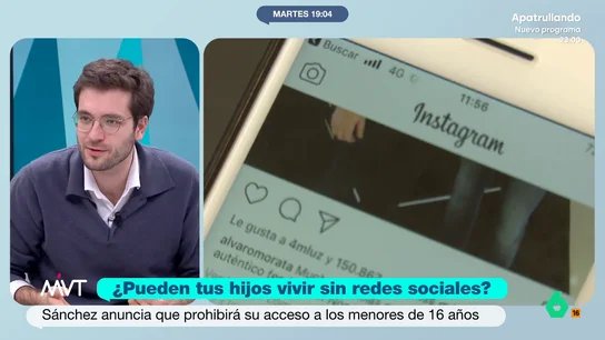 Alan Barroso, sobre el consumo de redes sociales: "Pensamos que los chavales son indefensos y estamos todos consumidos por ellas" Alan Barroso, sobre el consumo de redes sociales: "Pensamos que los chavales son indefensos y estamos todos consumidos por ellas"