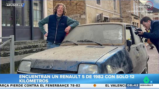 Hallan un Renault 5 TL de 1982 con solo 12 kilómetros que saldrá a subasta Hallan un Renault 5 TL de 1982 con solo 12 kilómetros que saldrá a subasta