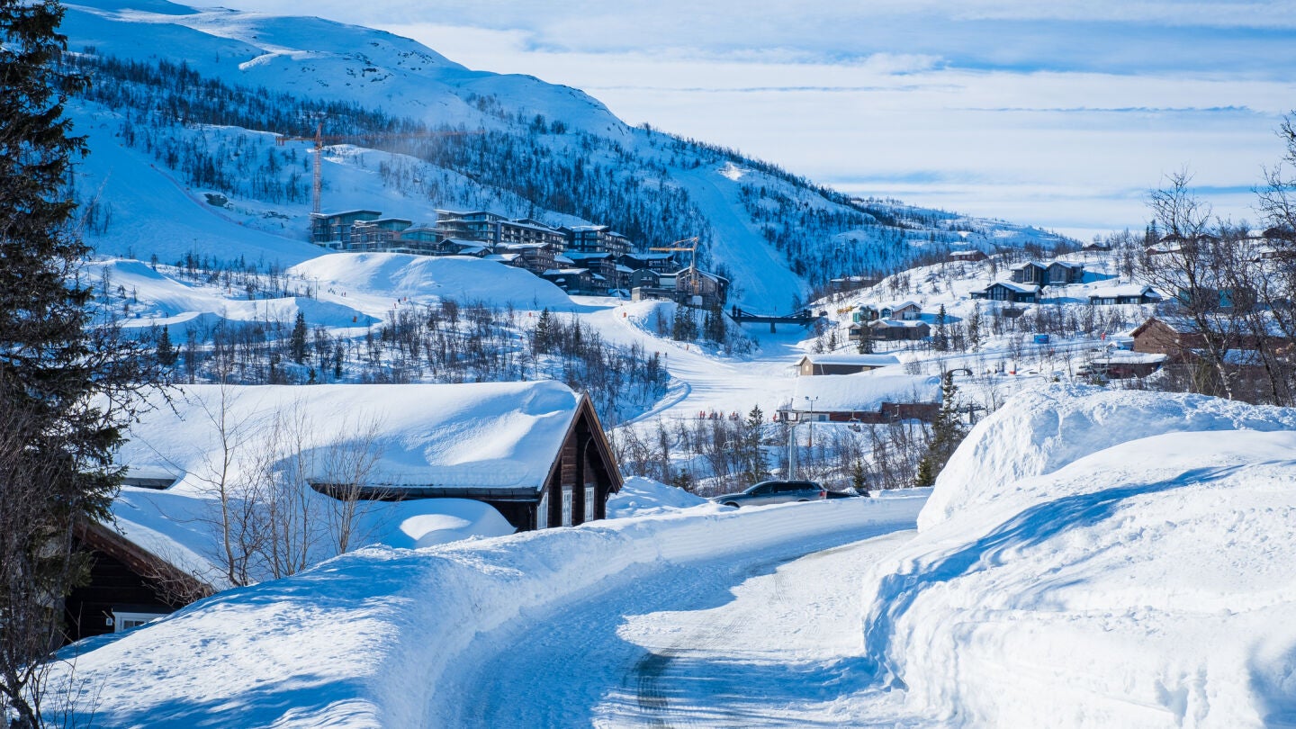 Centro de esqu&iacute; en Noruega