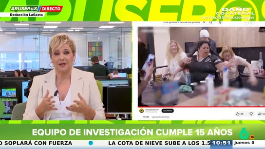 "No nos han ofrecido sobornos ni los aceptaríamos": Glòria Serra defiende la integridad de Equipo de Investigación tras 15 años en emisión "No nos han ofrecido sobornos ni los aceptaríamos": Glòria Serra defiende la integridad de Equipo de Investigación tras 15 años en emisión