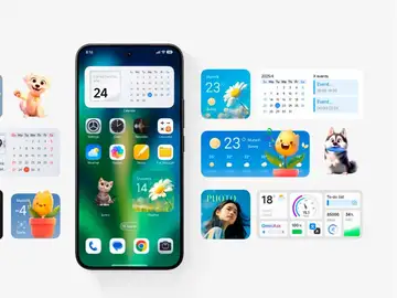 Pantalla de inicio en HyperOS 3 Pantalla de inicio en HyperOS 3