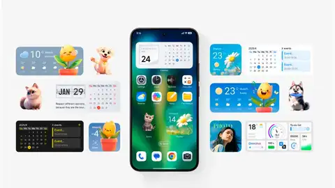 Pantalla de inicio en HyperOS 3 Pantalla de inicio en HyperOS 3