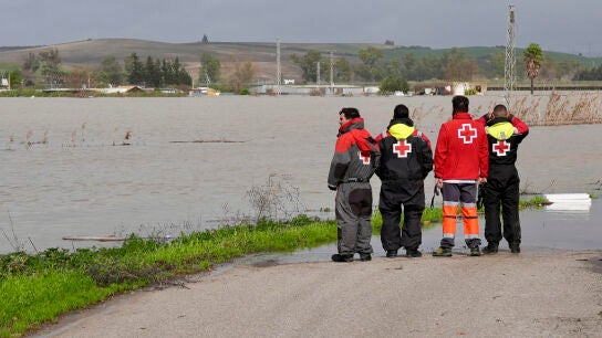 El Guadalete, desbordado por Leonardo