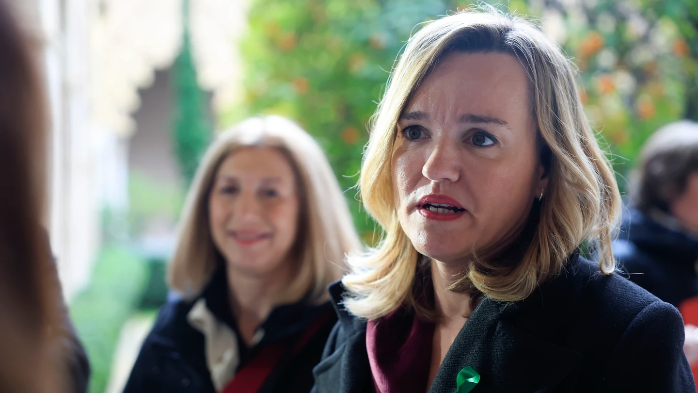 La exministra y candidata del PSOE en las elecciones de Aragón, Pilar Alegría La exministra y candidata del PSOE en las elecciones de Aragón, Pilar Alegría