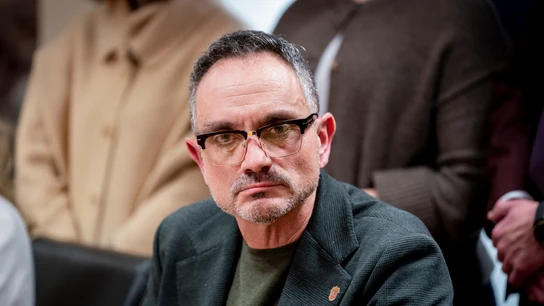 El alcalde de Móstoles, Manuel Bautista, ofrece una rueda de prensa para negar el supuesto caso de acoso laboral y sexual contra una ex concejala El alcalde de Móstoles, Manuel Bautista, ofrece una rueda de prensa para negar el supuesto caso de acoso laboral y sexual contra una ex concejala