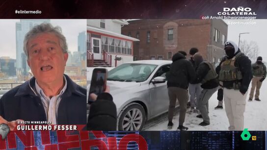 Guillermo Fesser, sobre los disturbios en Minneapolis por el ICE: "Trump quiere provocar una respuesta violenta y parar las elecciones"