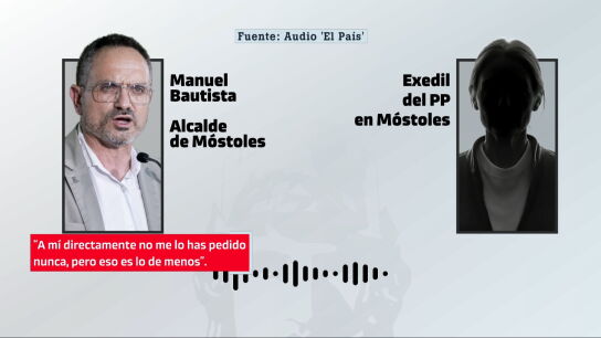 El audio del alcalde de M&oacute;stoles que demuestra que minti&oacute; al decir que la exedil le hab&iacute;a reclamado un ascenso: "A m&iacute; no me lo has pedido nunca"