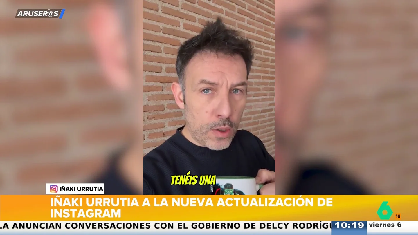 Iñaki Urrutia carga contra las actualizaciones en los dispositivos: "¡Dejadme tranquilo!" Iñaki Urrutia carga contra las actualizaciones en los dispositivos: "¡Dejadme tranquilo!"