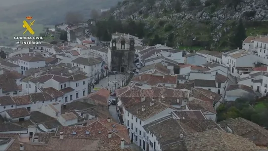 Grazalema, Cádiz, tras el paso del temporal. Grazalema, Cádiz, tras el paso del temporal.