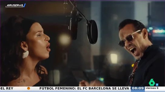Alfonso Arús, del videoclip de Marc Anthony con Nathy Peluso: "Tiene tanta actividad sexual que se está quedando seco" Alfonso Arús, del videoclip de Marc Anthony con Nathy Peluso: "Tiene tanta actividad sexual que se está quedando seco"