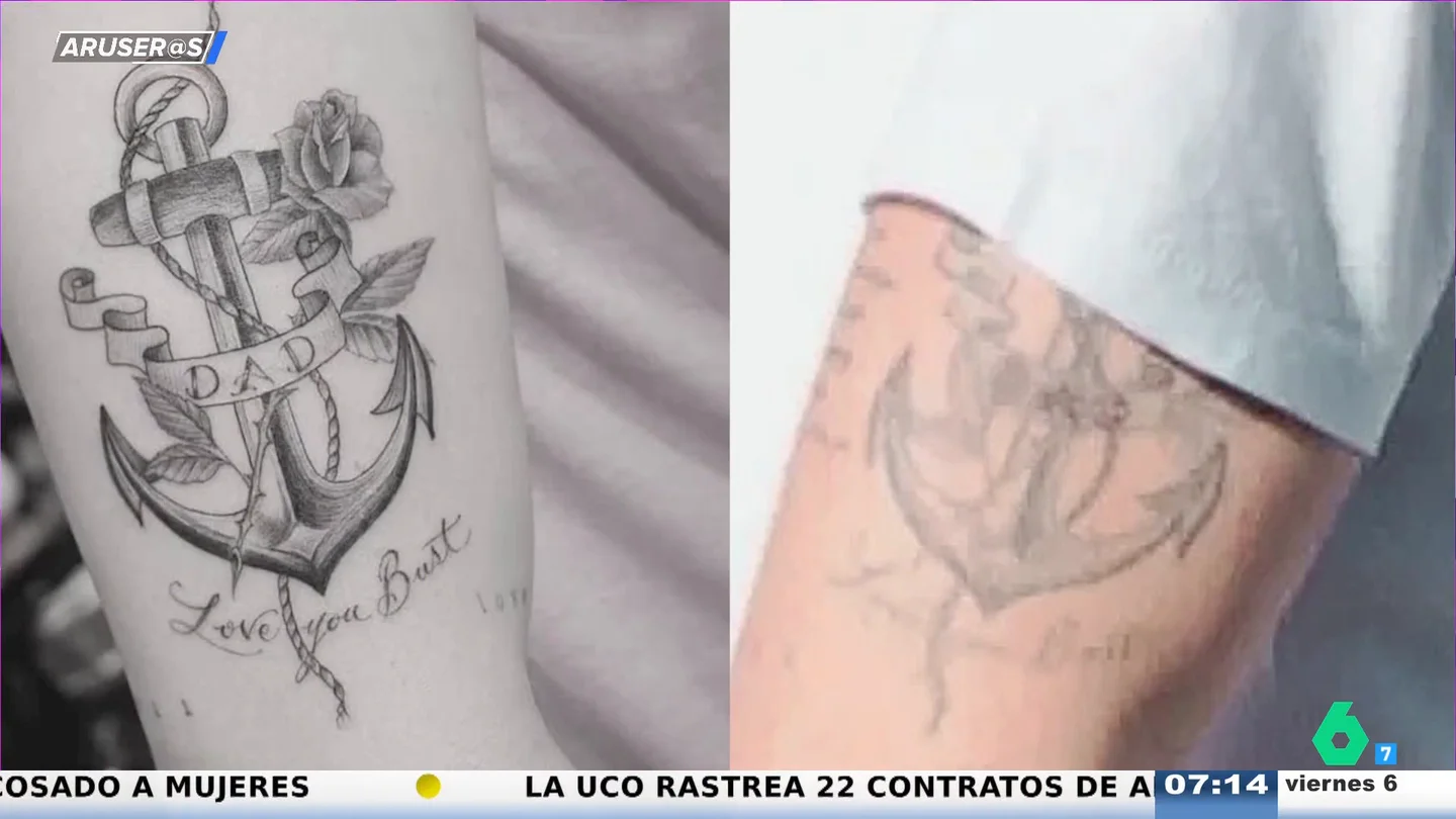 Brooklyn Beckham se borra el tatuaje dedicado a David Beckham tras eliminar el de Victoria hace meses Brooklyn Beckham se borra el tatuaje dedicado a David Beckham tras eliminar el de Victoria hace meses