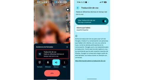 Traduciendo llamadas en tiempo real