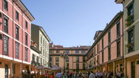 Interior de la Plaza del Fontán