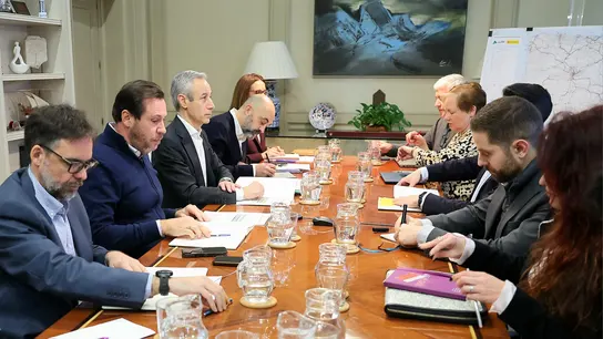 Tercera reunión del Ministerio de Transportes con los sindicatos ferroviarios Tercera reunión del Ministerio de Transportes con los sindicatos ferroviarios