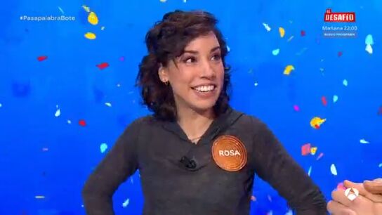 Rosa Rodr&iacute;guez gana m&aacute;s de 2,7 millones de euros con el mayor bote de 'Pasapalabra' de la historia.