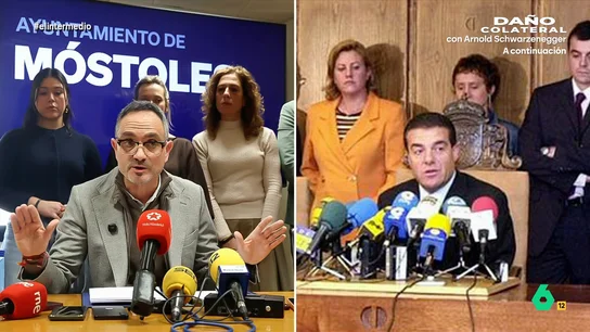 Wyoming, de la imagen del alcalde de Móstoles: "Clavada a la del alcalde de Ponferrada sobre Nevenka, el macho alfa con su equipo" Wyoming, de la imagen del alcalde de Móstoles: "Clavada a la del alcalde de Ponferrada sobre Nevenka, el macho alfa con su equipo"