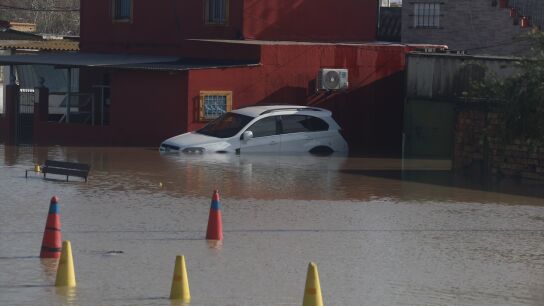 Leonardo inunda varias zonas de Andaluc&iacute;a
