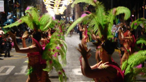 Desfile de Carnaval en Águilas, Murcia