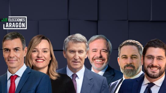 Arag&oacute;n cierra campa&ntilde;a con los partidos quemando sus &uacute;ltimos cartuchos: S&aacute;nchez habla del miedo a los ultras y Feij&oacute;o arropa a Azc&oacute;n en un pol&eacute;mico mitin