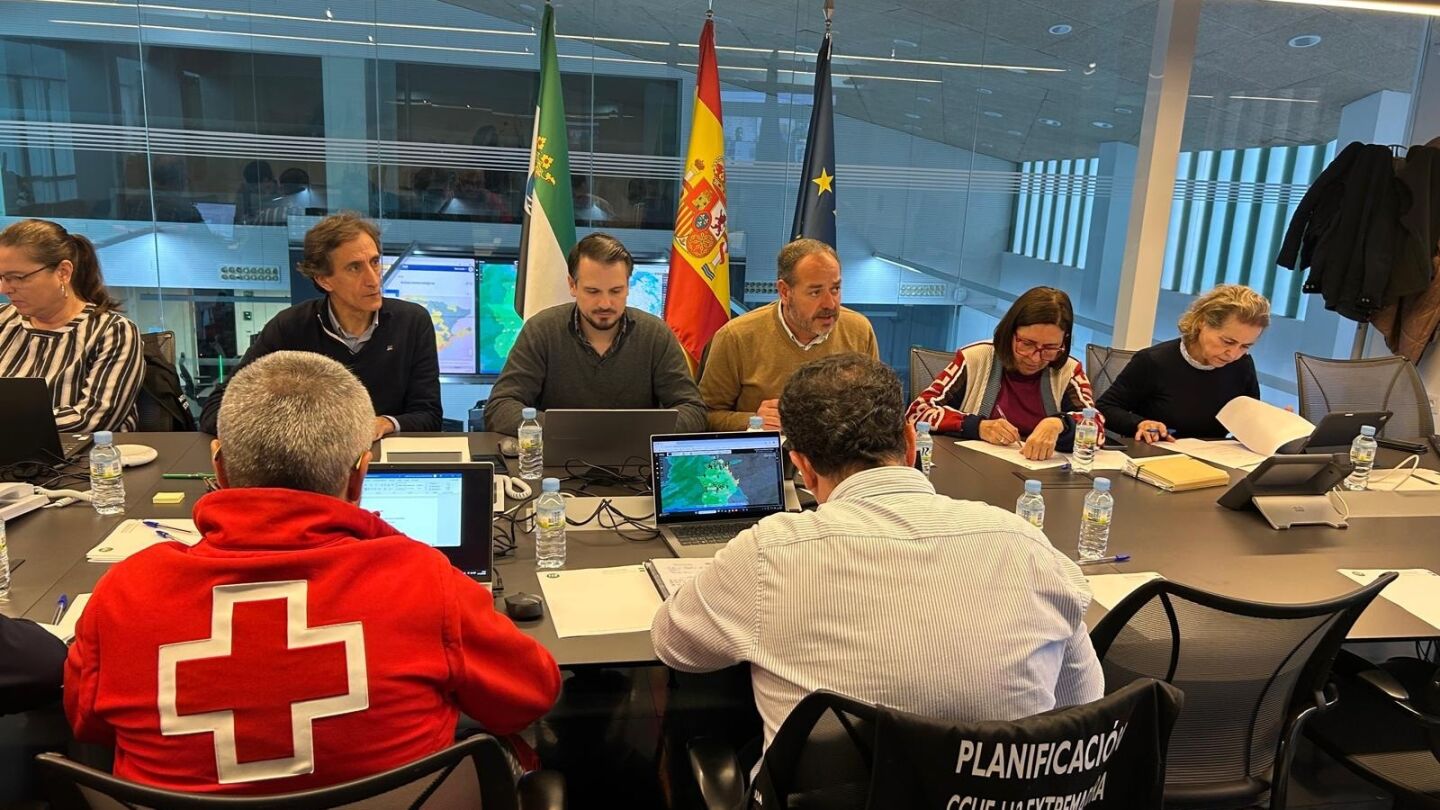 Reunión del CECOP en Mérida.