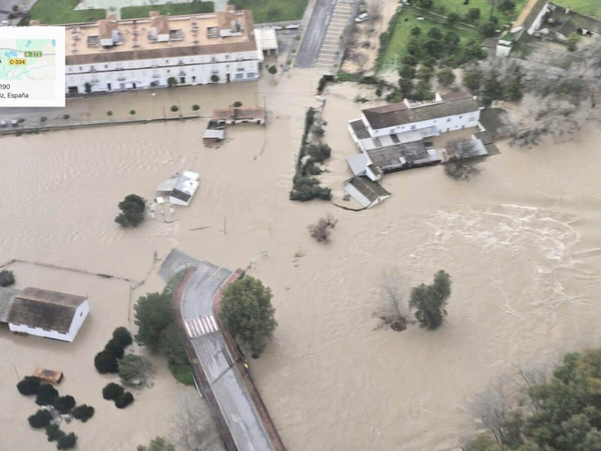 Inundaciones en Andalucía y falsos hidrosismos: qué dice la ciencia tras las borrascas Leonardo y Marta