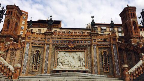 Los Amantes de Teruel. Escalinata