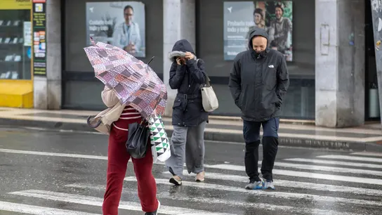 Lluvia y viento en Huelva Lluvia y viento en Huelva