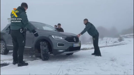 Rescates por la borrasca Marta