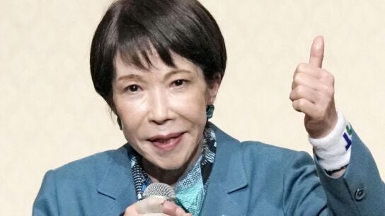 Sanae Takaichi, primera ministra de Jap&oacute;n