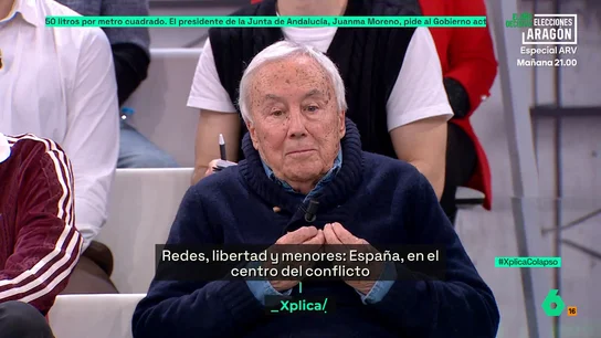 Antonio, pensionista: "Las redes sociales son un estercolero; hoy una niña de 13 años sabe más de sexo que yo" Antonio, pensionista: "Las redes sociales son un estercolero; hoy una niña de 13 años sabe más de sexo que yo"