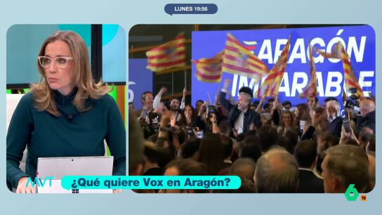 Tania S&aacute;nchez analiza en este v&iacute;deo el resultado de las elecciones en Arag&oacute;n, donde el PP sale vencedor, pero a costa de perder dos esca&ntilde;os y doblar la fuerza de Vox en la regi&oacute;n.