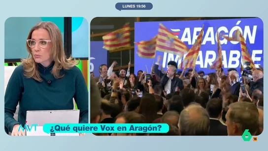 La reflexión de Tania Sánchez tras las elecciones en Aragón: "El PP tiene un papelón muy complicado de resolver" Tania Sánchez analiza en este vídeo el resultado de las elecciones en Aragón, donde el PP sale vencedor, pero a costa de perder dos escaños y doblar la fuerza de Vox en la región.