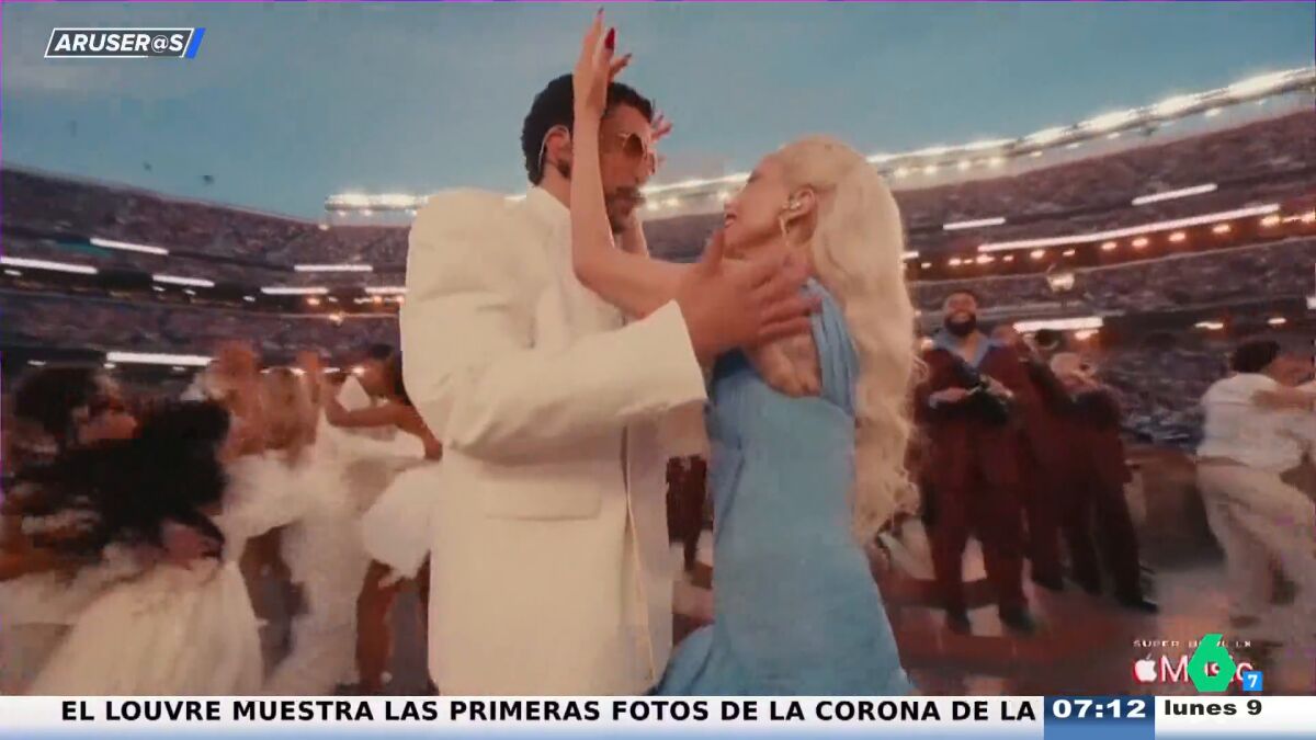 Los mejores momentos de Bad Bunny en la Super Bowl: de Lady Gaga y Ricky Martin a sus mensajes políticos