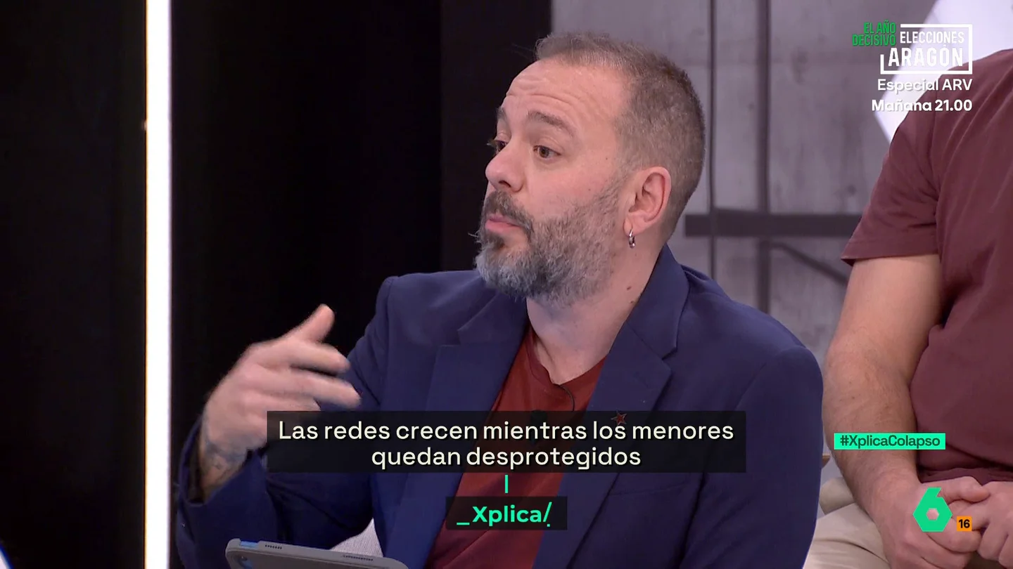 XPLICA Antonio Maestre: "Existe un aumento de los suicidios escandaloso provocado por cómo el algoritmo potencia esos mensajes para adolescentes vulnerables" XPLICA Antonio Maestre: "Existe un aumento de los suicidios escandaloso provocado por cómo el algoritmo potencia esos mensajes para adolescentes vulnerables"