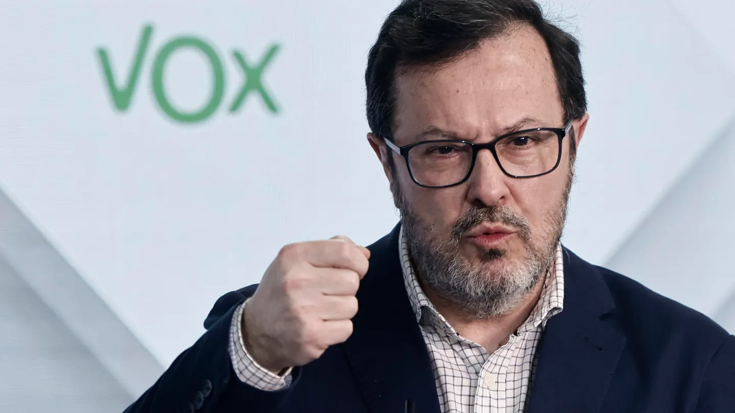 El portavoz de Vox, José Antonio Fúster El portavoz de Vox, José Antonio Fúster