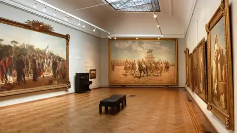 Interior del Museo Juan Manuel Blanes de Montevideo Interior del Museo Juan Manuel Blanes de Montevideo