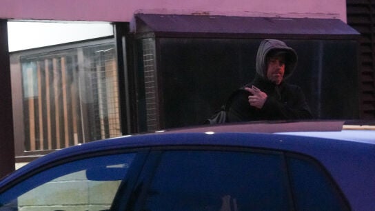 El exjefe militar de ETA Garikoitz Aspiazu Rubina, alias 'Txeroki', a su salida de la prisión de Martutene