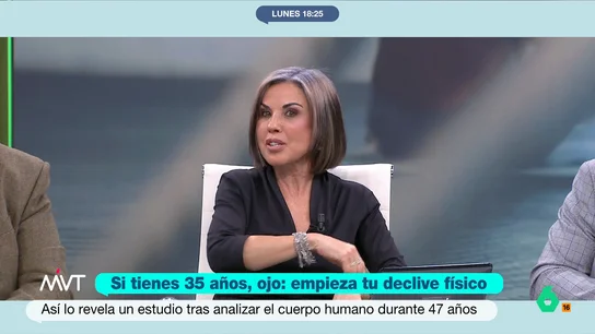 Bea de Vicente afirma que ha mejorado después de los 35 años: "He dejado malos hábitos" Según investigadores suecos, el declive físico llega a partir de los 35 años. Una conclusión que Bea de Vicente discute en este vídeo, donde sin embargo reconoce sus límites con el "perreo".
