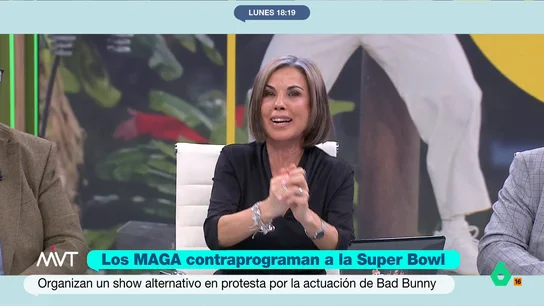 Bea de Vicente se rinde ante Bad Bunny y su cuerpo de baile: "Me vuelve loca, ojalá mover el culo como ellos" Bea de Vicente se rinde ante Bad Bunny y su cuerpo de baile: "Me vuelve loca, ojalá mover el culo como ellos"