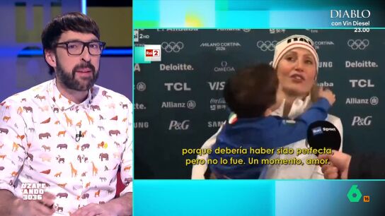 V&Iacute;DEO | Quique Peinado al ver el berrinche del hijo de una medallista: "Va a cambiar la medalla por un a&ntilde;o de ni&ntilde;era gratis"