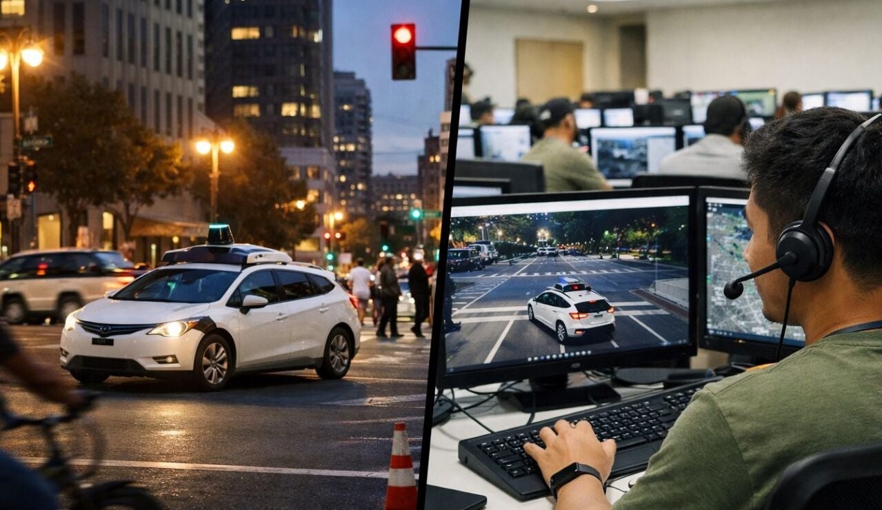 Ahora resulta que los robotaxis de conducci&oacute;n aut&oacute;noma de Estados Unidos, en realidad se conducen desde Filipinas