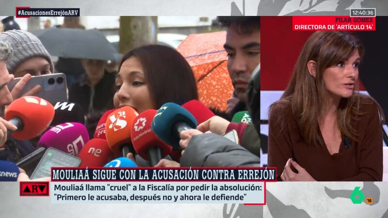 Pilar G&oacute;mez, sobre Moulia: "Me da mucha pena que una mujer que se atrevi&oacute; a denunciar acabe as&iacute;, porque el sistema no la protege"
