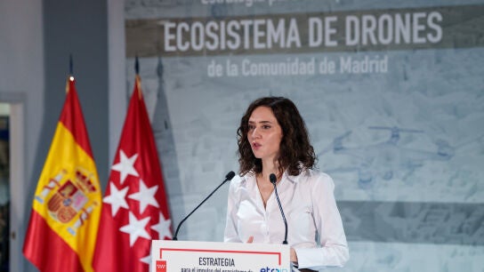 La presidenta de la Comunidad de Madrid, Isabel D&iacute;az Ayuso, este martes. 