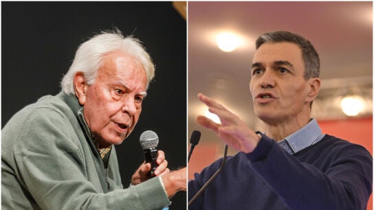 Felipe Gonz&aacute;lez y Pedro S&aacute;nchez