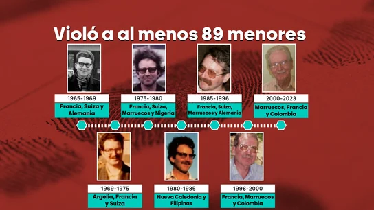 Fotografías de Jacques Leveugle a distintas edades difundidas por la Fiscalía francesa Fotografías de Jacques Leveugle a distintas edades difundidas por la Fiscalía francesa