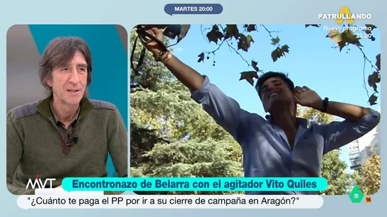 Benjamín Prado, sobre el auge de Vox: "El PP pierde y Abascal ha encontrado su trabajo soñado: cuando menos hace, más gana" Benjamín Prado, sobre el auge de Vox: "El PP pierde y Abascal ha encontrado su trabajo soñado: cuando menos hace, más gana"