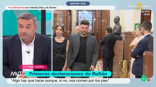 Chema Crespo, sobre la división a la izquierda del PSOE: "Detrás de esto hay un problema de inmadurez grave" Chema Crespo reflexiona en este vídeo sobre los movimientos a la izquierda del PSOE: "Han emergido multitud de formaciones que desde el punto de vista teórico seguramente tienen algo que decir, pero desde el práctico esto es una ruina".