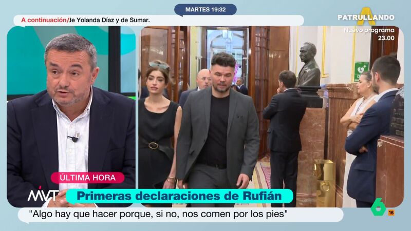Chema Crespo, sobre la divisi&oacute;n a la izquierda del PSOE: "Detr&aacute;s de esto hay un problema de inmadurez grave"