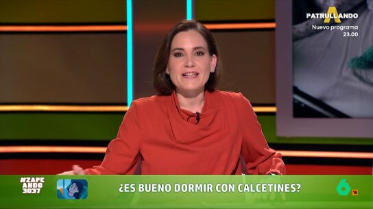 V&Iacute;DEO | Boticaria Garc&iacute;a desvela por qu&eacute; dormir con calcetines puede hacer que te duermas "hasta 15 minutos antes"