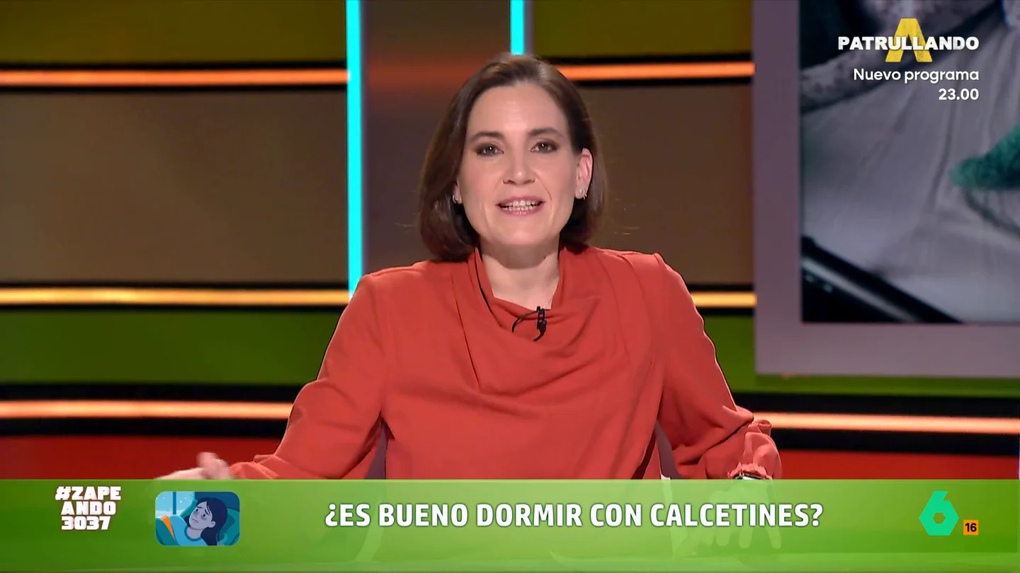 VÍDEO | Boticaria García desvela por qué dormir con calcetines puede hacer que te duermas "hasta 15 minutos antes" VÍDEO | Boticaria García desvela por qué dormir con calcetines puede hacer que te duermas "hasta 15 minutos antes"